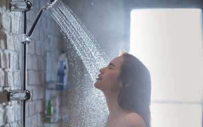 Woman Takes Long Shower Pondering Inaction On Climate Change