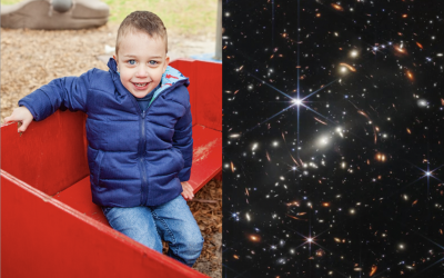 Toddlers Hopeful Telescope Answers Age Old Question ‘Twinkle Twinkle Little Star How I Wonder What You Are?’