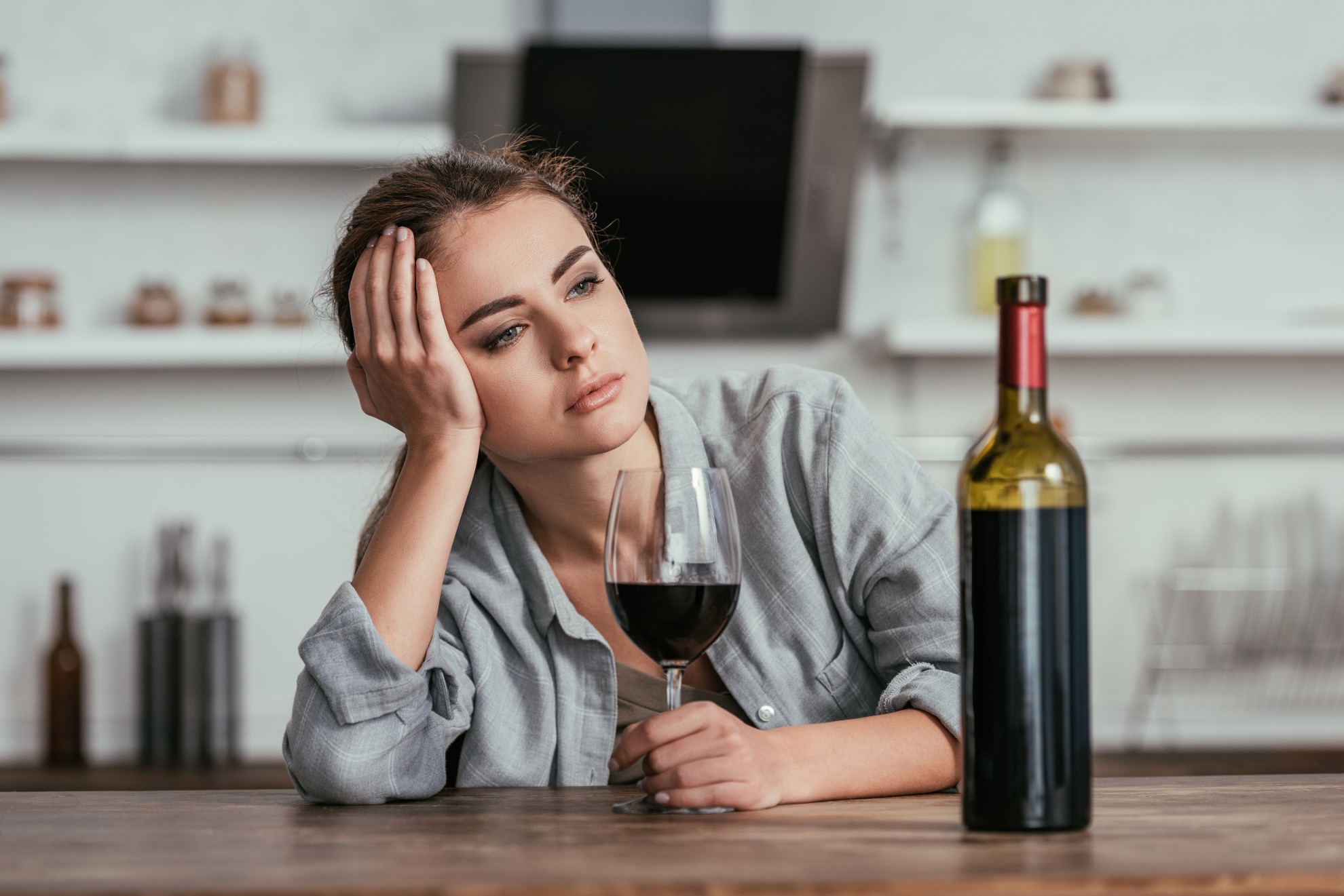 Woman Without The Self-Control For Dry July Summons Willpower To Feel Guilty About Every Drink